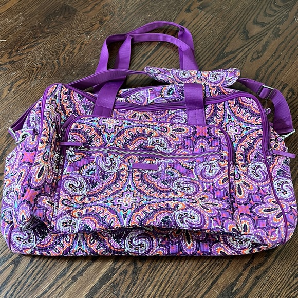 Vera Bradley Handbags - Purple Paisley Women's Bag